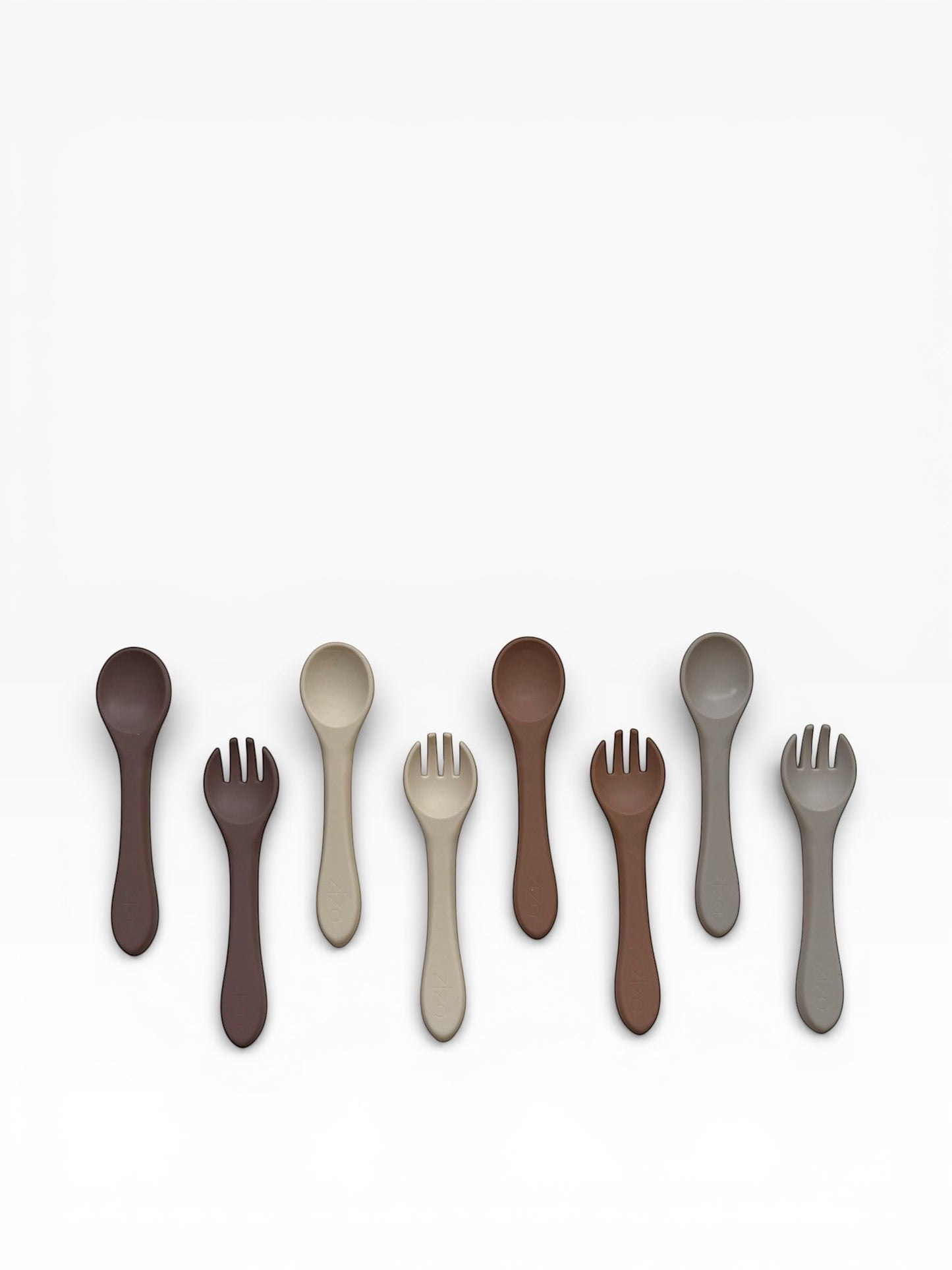 Silicone Spoon & Fork Set
