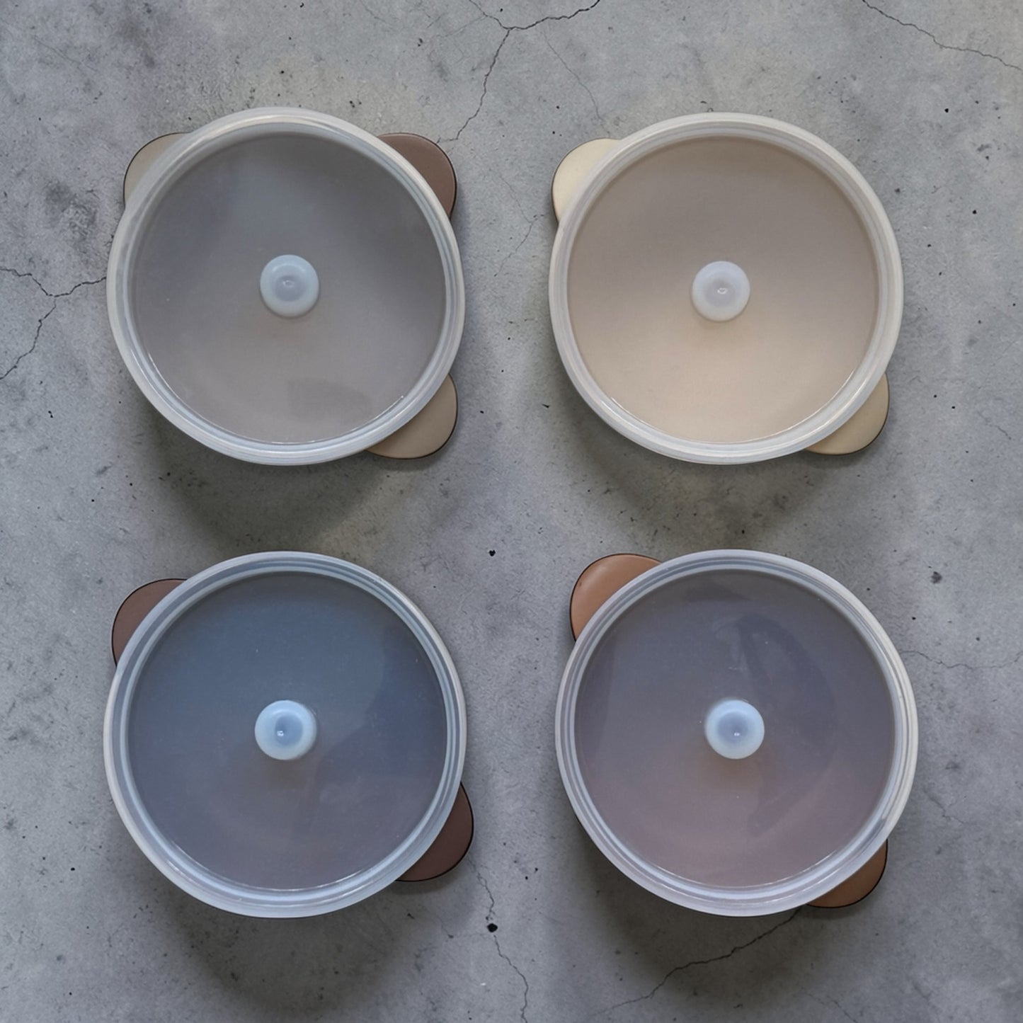 Silicone Suction Bowl with Lid